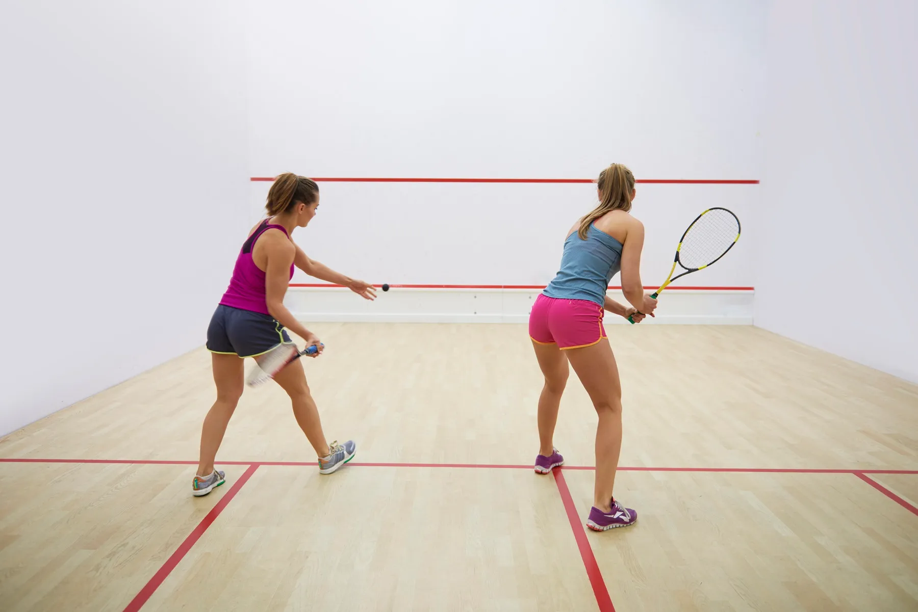 squash à l'Aramis Club, Mons